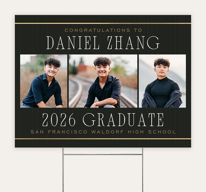 Classic Trio Custom Yard Signs