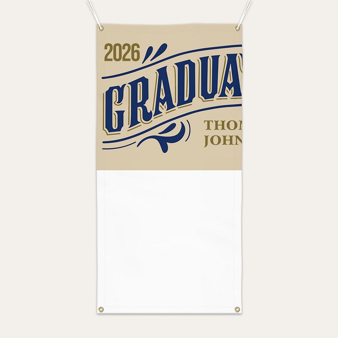 Old Style Grad Banner  Custom Banners