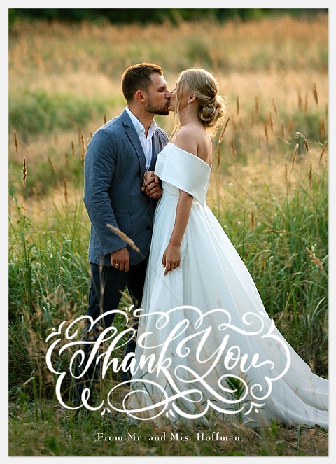 Whimsical Frame Thank You Cards 