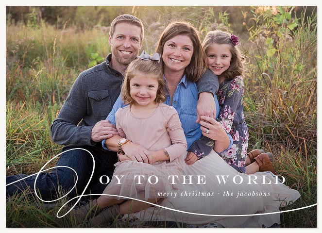 Joy To The World Christmas Cards