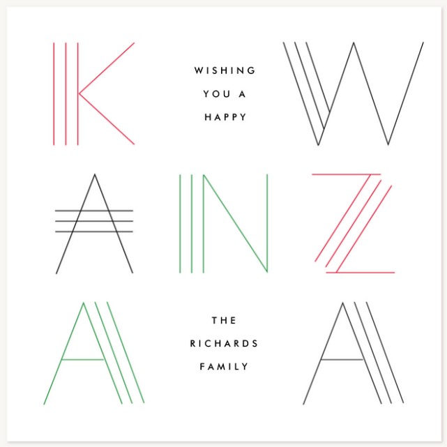  Modern Kwanza Kwanzaa Cards