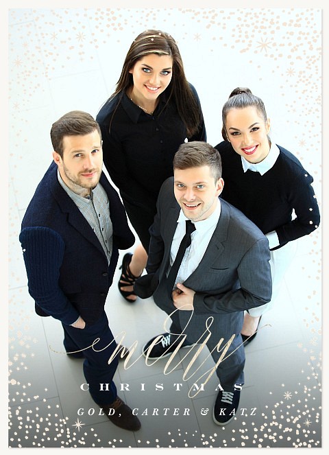 Snow Magic Business Holiday Cards