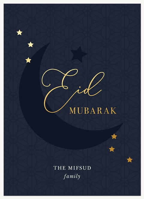 New Moon Eid Cards