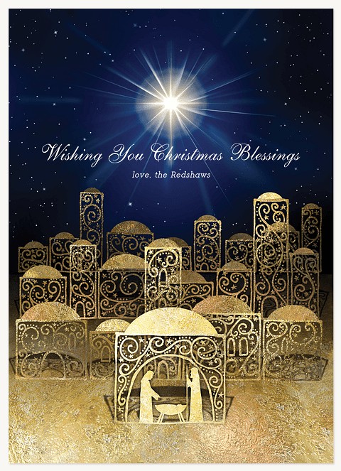 O' Little Town Christmas Cards