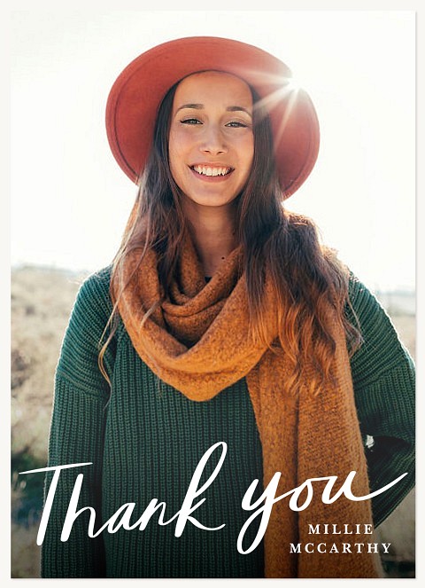 Hand-Lettered Thank You Cards 