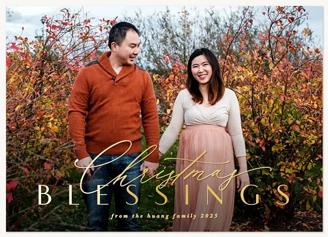 Simply Blessings Christmas Cards
