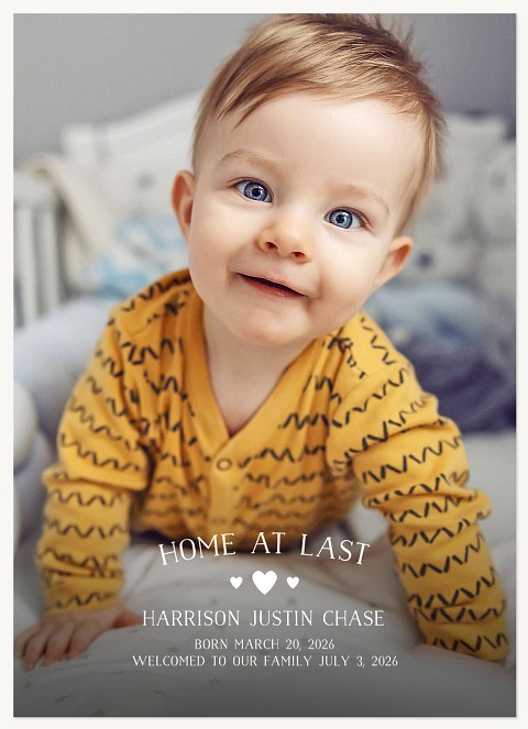 Home at Last Adoption Announcements