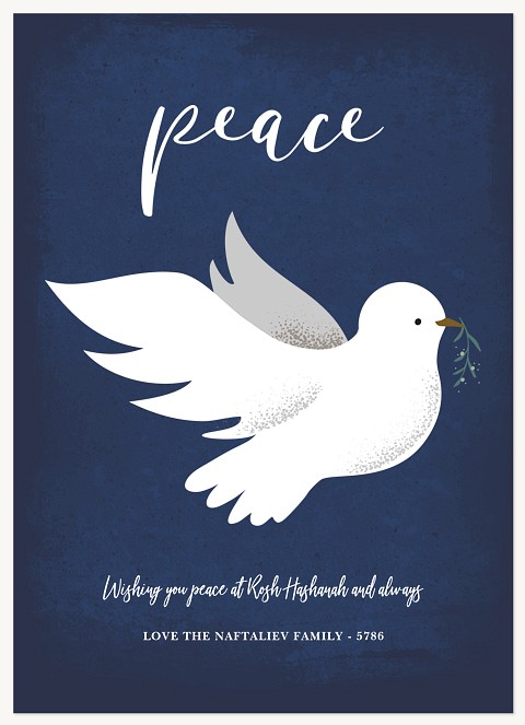 Wishing for Peace Rosh Hashanah cards