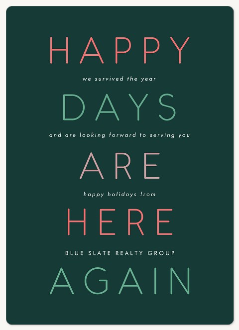 Happy Days Holiday & Christmas Magnet Cards