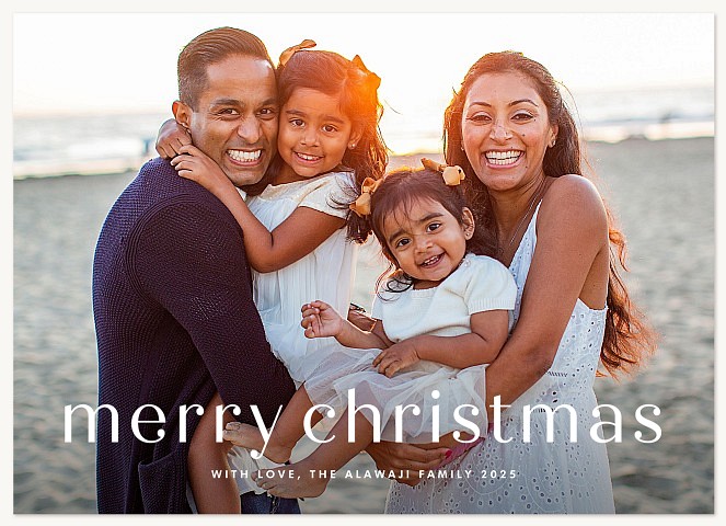 Simply Stated Christmas Cards