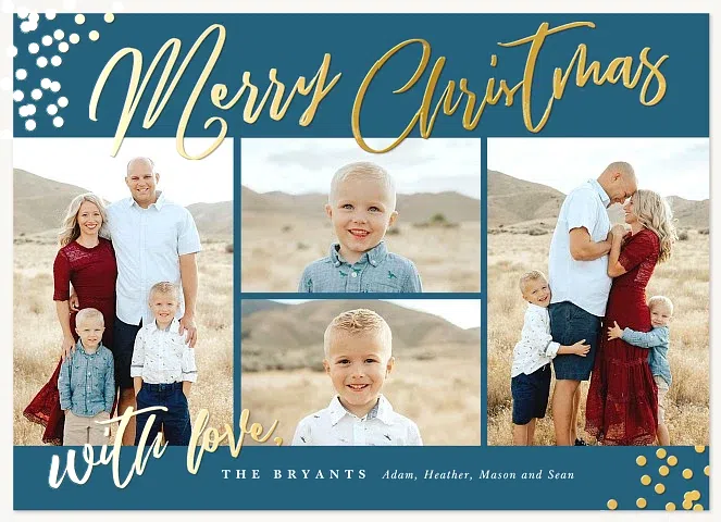  Bold Tidings Christmas Cards