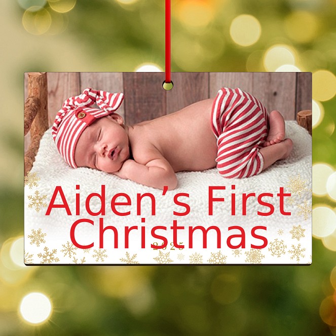 Very First Personalized Ornaments