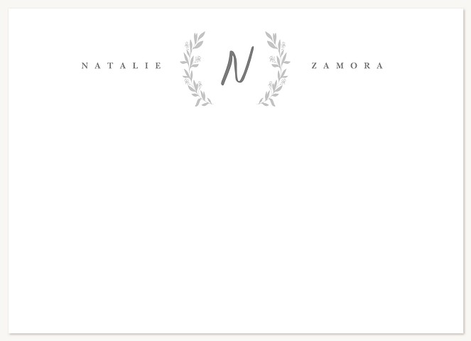 Serene Laurels Stationery