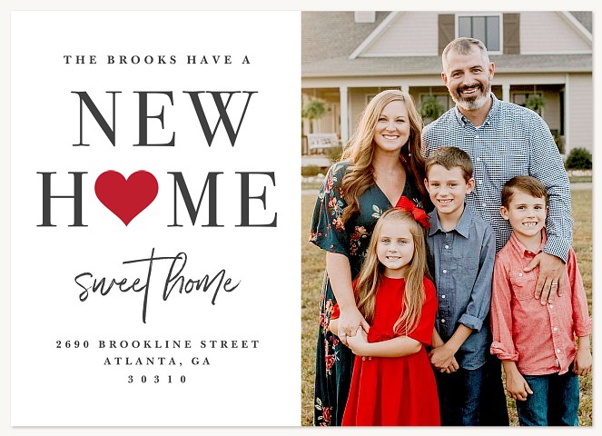 Heart of The Home Moving Announcements