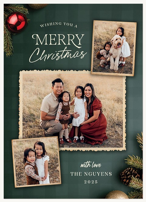 Cozy Vignette Business Holiday Cards
