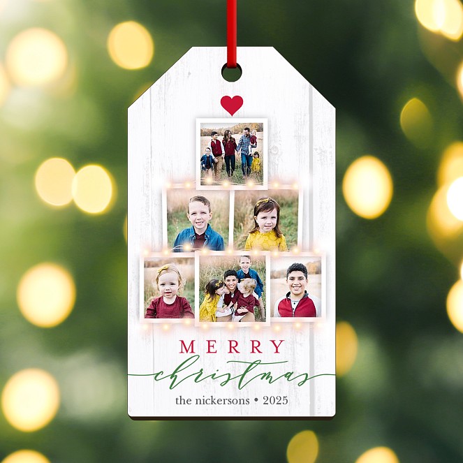 Photo Tree Custom Ornaments