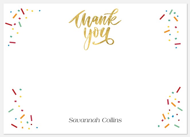 Bright Future Thank You Cards 