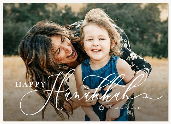 Hanukkah Script Hanukkah Cards