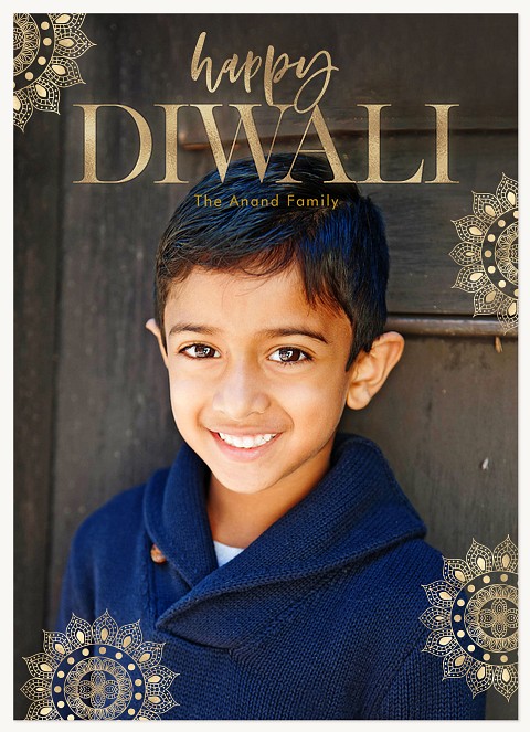 Scattered Mandalas Diwali Holiday Cards