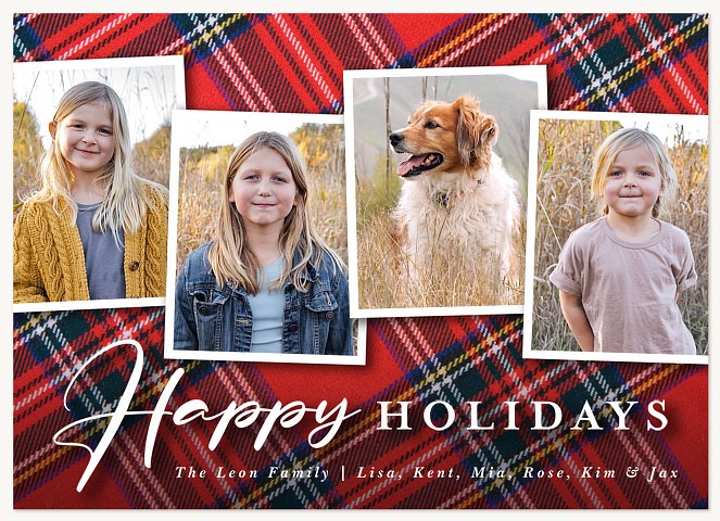 Highland Tidings Personalized Holiday Cards
