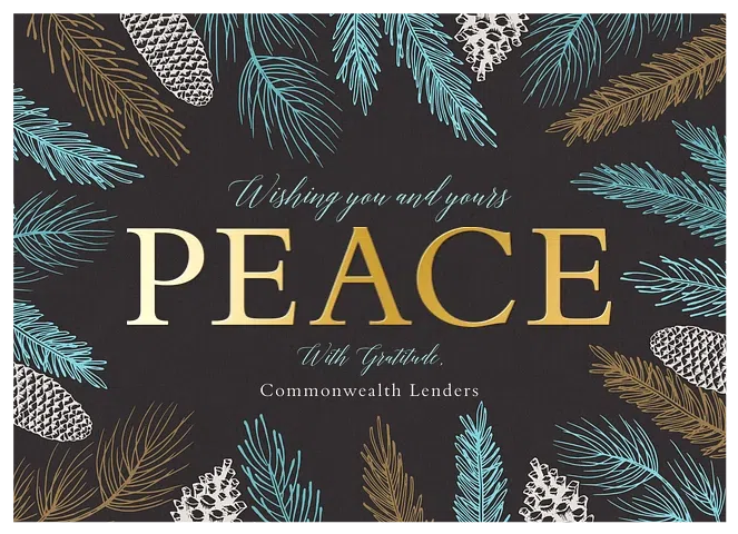 Forest Canopy Business Holiday Cards