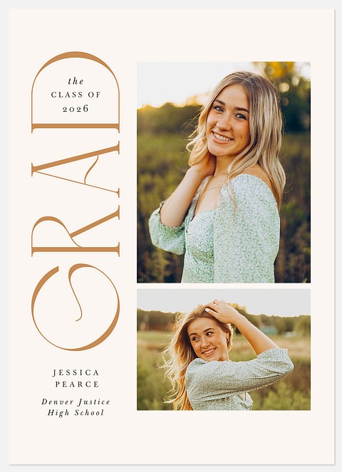 Bold Grad Graduation Cards