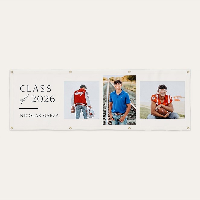 Classic Graduation Banner Custom Banners