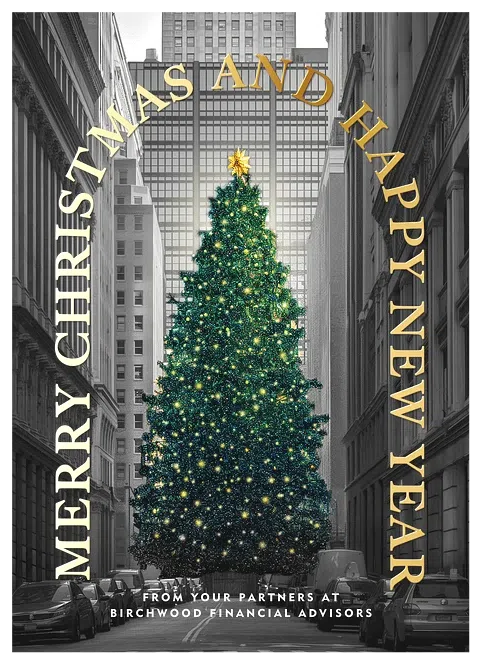 City View Tree Business Holiday Cards