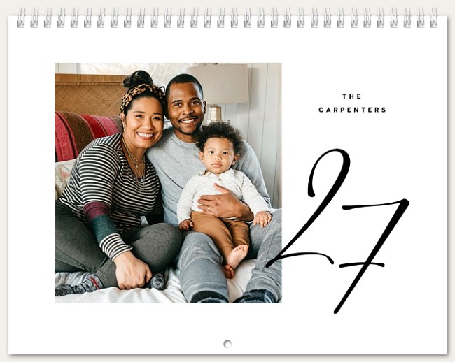 Standout Year Calendar Personalized Photo Calendars