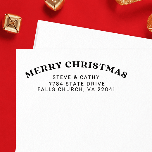 Christmas Arch | Custom Rubber Stamps