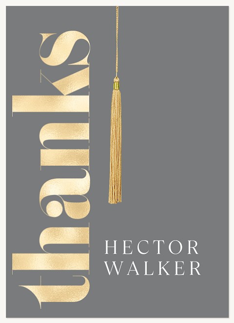 Tassel Triumph Thank You Cards 