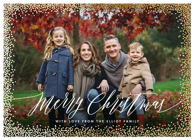 Bright Borders Christmas Cards