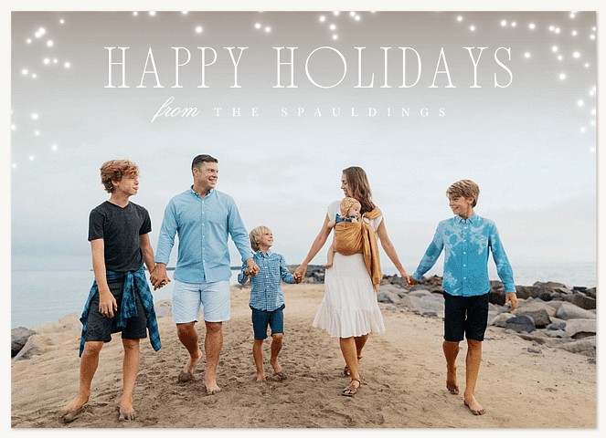 Magical Holiday Personalized Holiday Cards