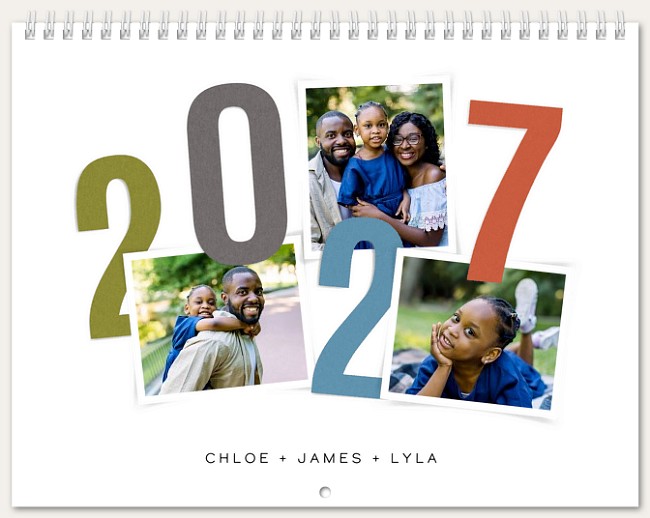Snapshot Year Calendar Custom Photo Calendars