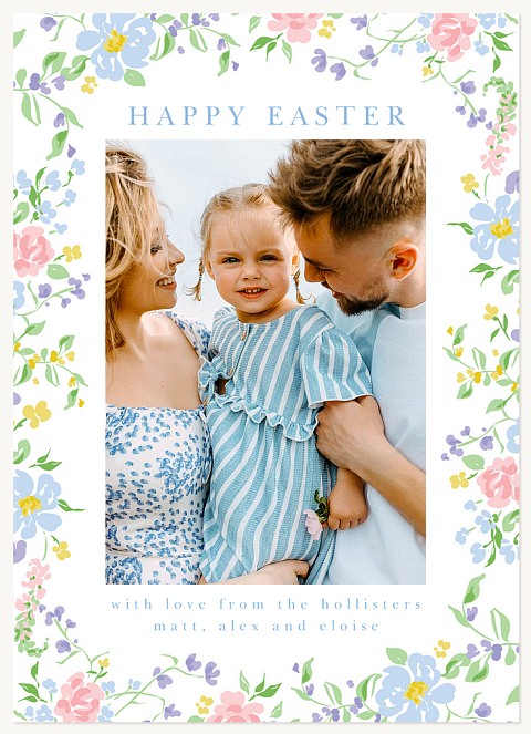 Blooming Edges Easter Cards