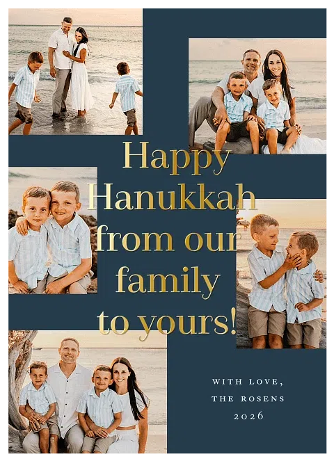 Take Note Hanukkah Cards