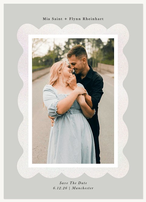 Daydream Frame Save the Date Cards