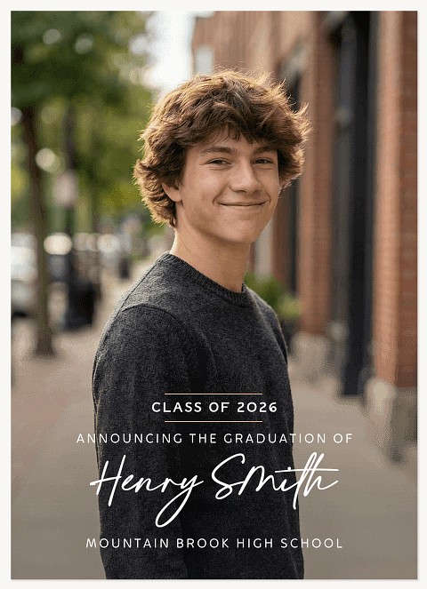 Simple Lines Graduation Cards