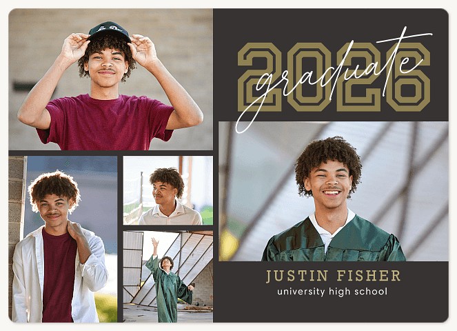 Milestone Montage Graduation Cards