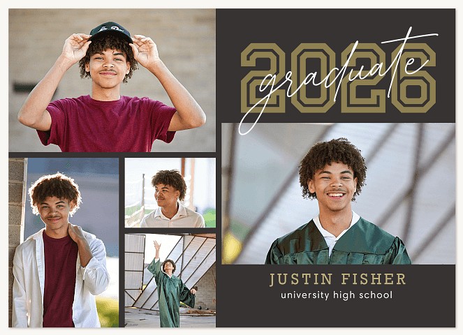 Milestone Montage Graduation Cards