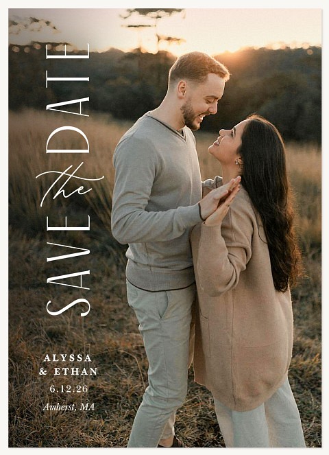 Upwards Save the Date Cards