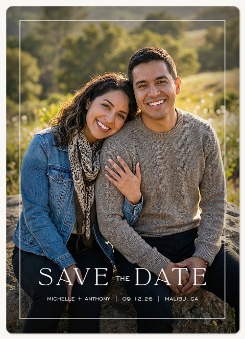 Formal Frame Save the Date Magnets