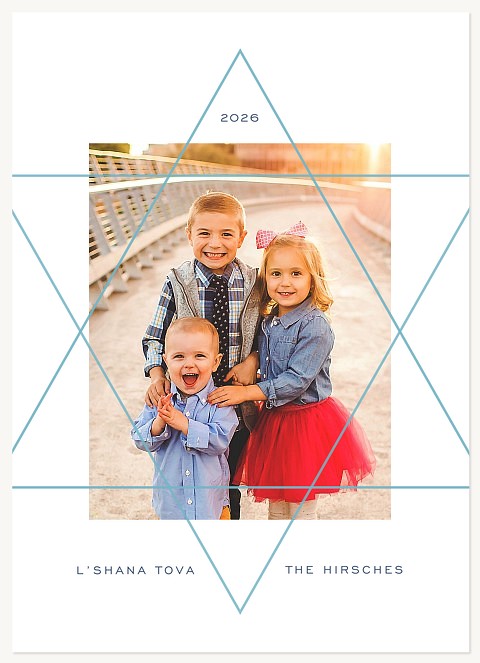 Starry Serenity Rosh Hashanah cards