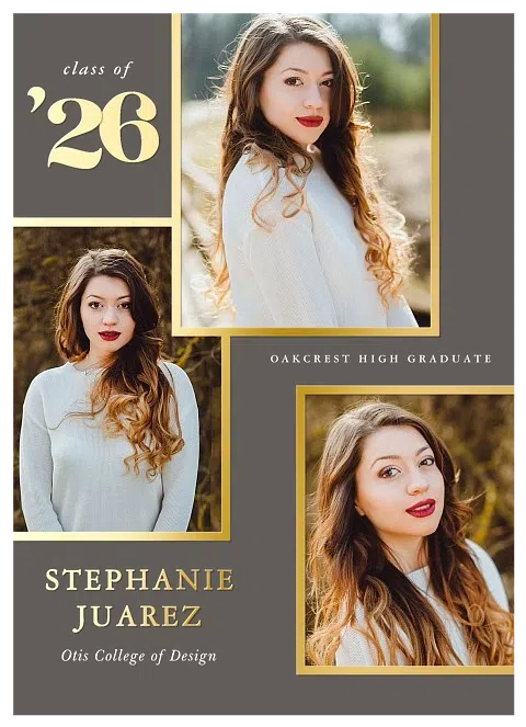 Mood Board Graduation Announcements