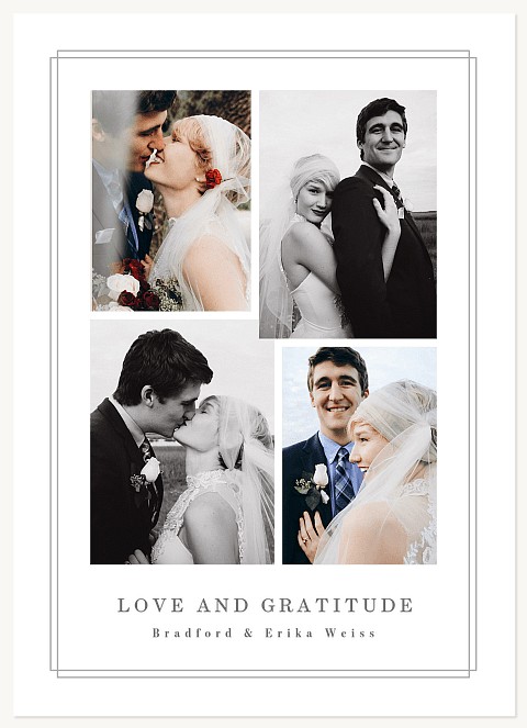 Cherished Gratitude Thank You Cards 