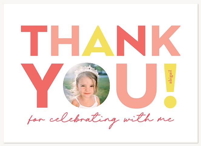 Fun Thanks Thank You Cards 