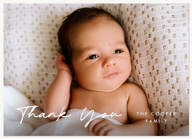 Signature Thank You Cards 