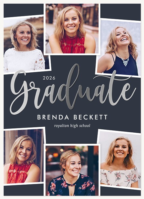 Modern Calligraphy Graduation Cards