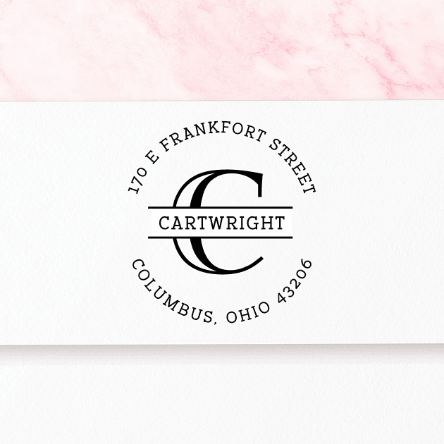 Formal Framing | Custom Rubber Stamps