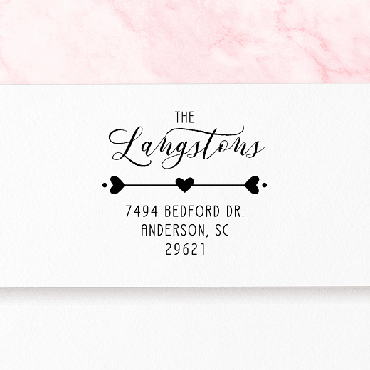 Happy Hearts | Custom Rubber Stamps